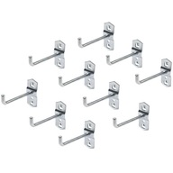 HACZYKI DO TABLICY NARZĘDZIOWEJ PANELU PERFOROWANEGO ZESTAW 10 SZT