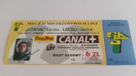 bilet GÓRNIK Łęczna - LECHIA Gdańsk 19.05.2001 (2)