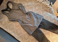 Szary sportowy Top bokserka roz.S