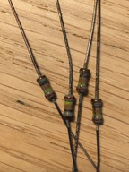 4x Rezystor 2,43 kOhm, 1%, 0,25 W