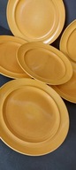 Talerz obiadowe 6 sztuk Gustavsberg Stig Lindberg Primula vintage design