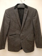 TIGER OF SWEDEN NEDVIN ŻAKIET MARYNARKA WEŁNIANY R.S/M ORYGI