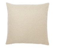 Poduszka GoodHome Kosti 45×45 cm ecru – miękka, zdejmowana poszewka