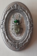 Zawieszka biżuteryjna owad zielony