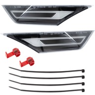 2X KIERUNKOWSKAZ OBRYSÓWKA LED CLEAR do Honda Civic 2017+