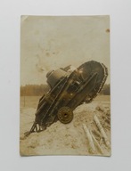 1 PUŁK PANCERNY POZNAŃ - CZOŁG Renault FT 17 - BIEDRUSKO, OBÓZ LETNI 1932 r