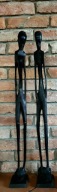 Figurki rzeźby afrykańskie z hebanu 90CM