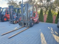 Wózek widłowy używany Linde H40T kabina przesuw