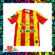Koszulka meczowa z podpisami zawodników Korony Kielce