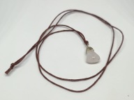 Naszyjnik wisiorek minerał rzemyk