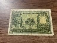 Włochy - 50 lir - 1951