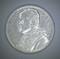 WATYKAN, PIUS XI, 10 LIRÓW 1930r. Ag 7