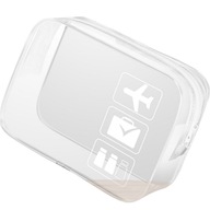 KOSMETYCZKA PRZEZROCZYSTA PODRÓŻNA DO SAMOLOTU TSA BAGAŻ PODRĘCZNY