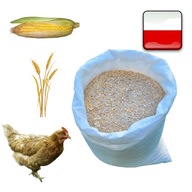 Mieszanka Śrutowana Dla Kur Pszenica Kukurydza Owies 20kg-Karma