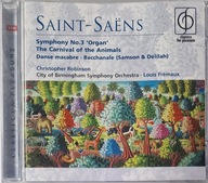 Saint-Saëns Symphony No. 3 'Organ' The Carnival Of The Animals EX CD Irl