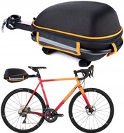 SAKWA TORBA ROWEROWA NA ROWER ZAPINANA + BAGAŻNIK DO SZTYCY POKROWIEC