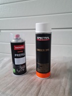 FARBA BAZA ŻÓŁTA SPRAY KOPARKO-ŁADOWARKI JCB +Podkład Under 395 P1