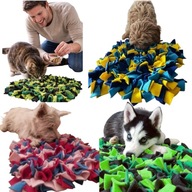 MATA WĘCHOWA ZABAWKA EDUKACYJNA DLA PSA I KOTA NA PRZYSMAKI 35 x 35cm