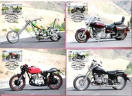 Kirgistan 2019 MC FDC 4szt, motoryzacja motocykle, wysoki nomin. wyd.200szt