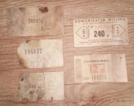 Bilety komunikacyjne, region łódzki