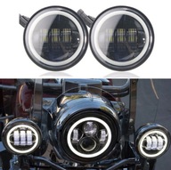 Lightbar LED + DRL zestaw 2szt BLECK 4,5 Cala,.,.