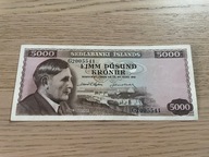 Islandia - 5000 koron - 1961 - rzadki