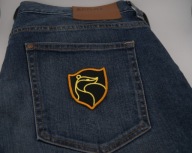 Naszywka Haftowana HUFFLEPUFF Harry Potter – 7 x 5,5 cm