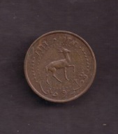 Katar i Dubaj - Protektorat brytyjski - 1 Dirham 1966 rok