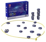 Magnetyczna Gra Rodzinna Strategiczna Logiczna Kamienie Magnetyczne 20szt.