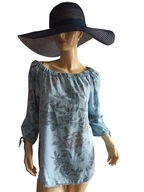 WŁOSKA BLUZKA hiszpanka kwiaty 36