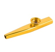 Metalowy Złoty Kazoo dla dzieci i dorosłych