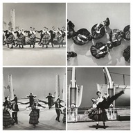 MS BATORY Zespół MAZOWSZE 4x fotos Bareja film ŻONA DLA AUSTRALIJCZYKA 24x3