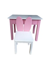 Stolik i krzesełko drewniane 92-116