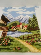 KILIM MAKATKA WEŁNIANA DO POWIESZENIA SKANDYNAWSKA