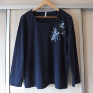 BM bluzka granat haft r. 44