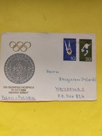 DDR. Koperta do Warszawy.Olimpiada.02949
