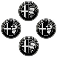 Zestaw dekielków do felg (60mm) Alfa Romeo 147 / 156 / 159 / Giulietta