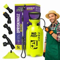 OPRYSKIWACZ RĘCZNY CIŚNIENIOWY OGRODOWY Z REGULOWANĄ DYSZĄ GARDENBLAST 5L