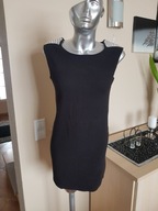 Sukienka mała czarna z kamieniami S 36