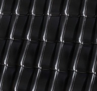 Dachówka Roben Monza Plus TABAGO czarna glazura FIRMA