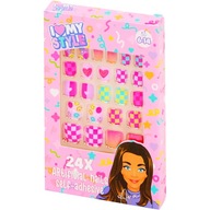 TIPSY SZTUCZNE PAZNOKCIE DLA DZIECI Samoprzylepne 24 szt.