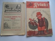 RELAKS KOLEKCJONER POLSKI 1987 + STARE REKLAMY ZAMOŚĆ WITRYNA GOSPODARCZA