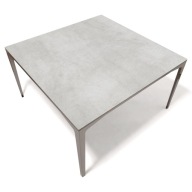 REA 100x100x45 stolik włoski spiek/ dębowy stół