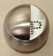 HERSTAL sól pieprz INOX 2w1 DANISH DESIGN KULA stal szczotkowana DENMARK