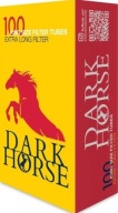 Gilza Gilzy Dark Horse Extra Long Xlong Tubki Tutki Długi Filtr 100 szt.