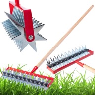 Kultywator Ręczny Spulchniacz Gleby Aerator Obrotowy 145 cm