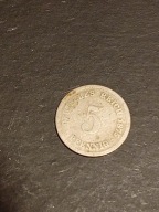 5 PFENNIG 1875 r. / /