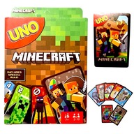 KARTY UNO MINECRAFT DO GRY LOGICZNA GRA RODZINNA Card Game