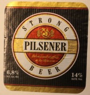 ETYKIETA - STRONG BEER - PILSENER