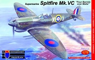 Supermarine Spitfire Mk.Vc Four Barrels over Malta - KP 1/72